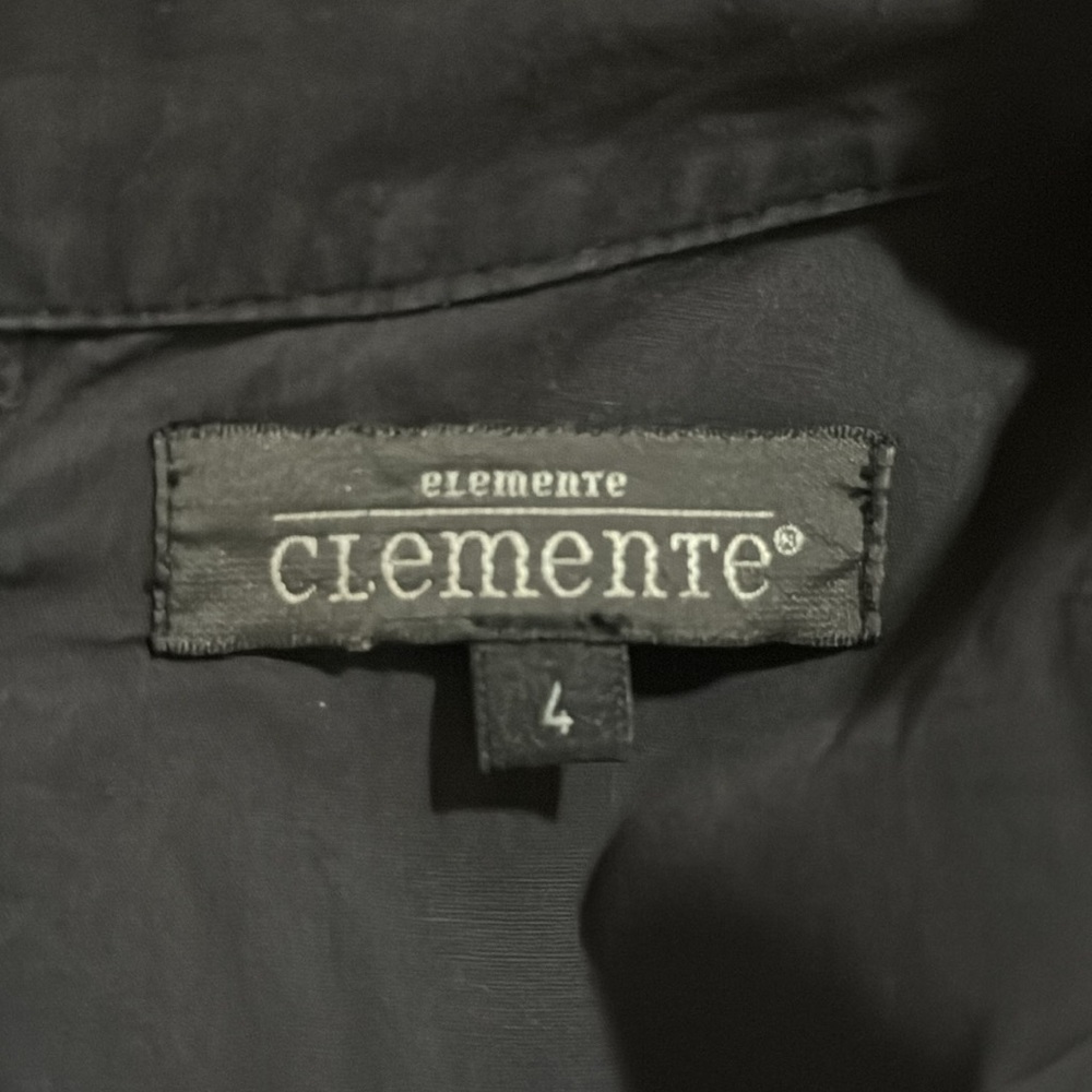 Elemente Clemente Double Sided Button Longline Bl… - image 7